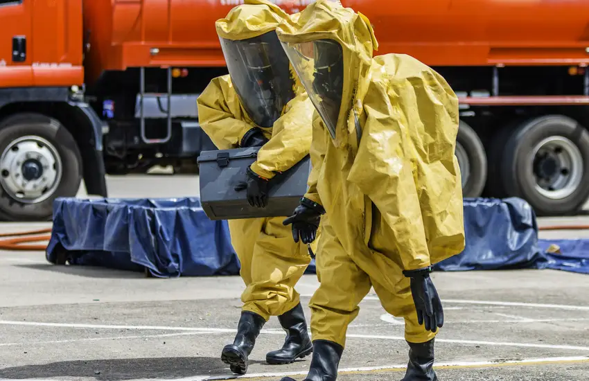 Hazmat Removal Workers
